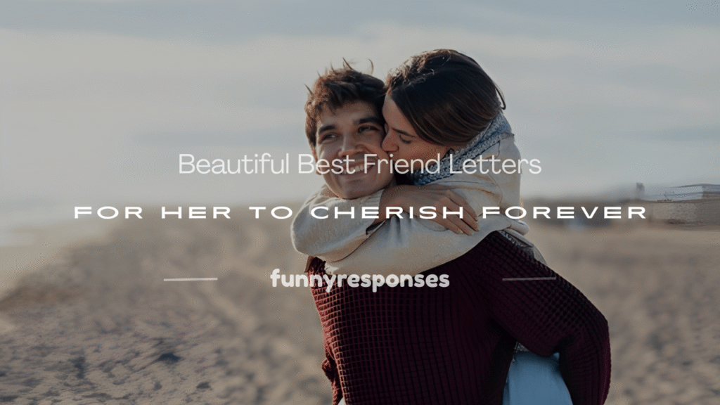 best friend letters for her