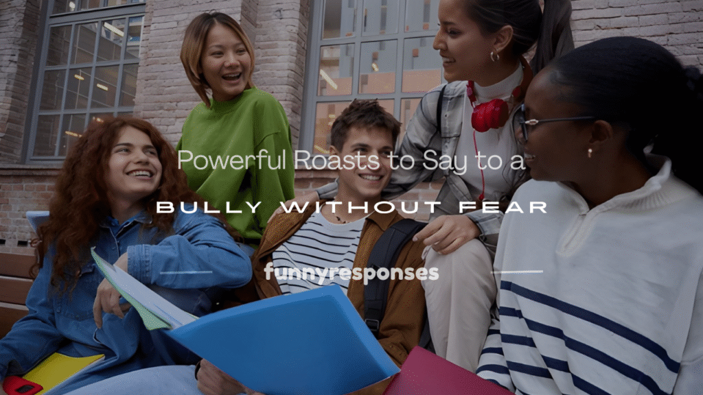 roasts to say to a bully