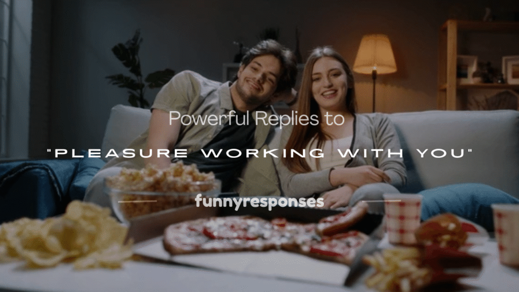 it was a pleasure working with you